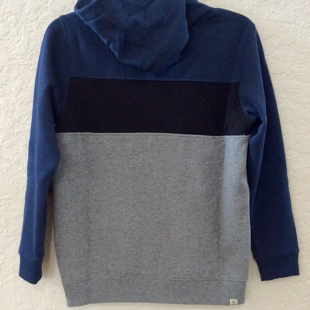 NWT Van's Zippered Sweatshirt with Hood - Picture 3 of 5